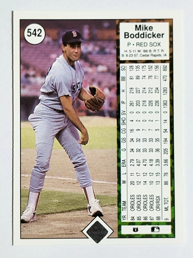 1989 Upper Deck #542 Mike Boddicker
