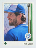 1989 Upper Deck #554 Rick Leach