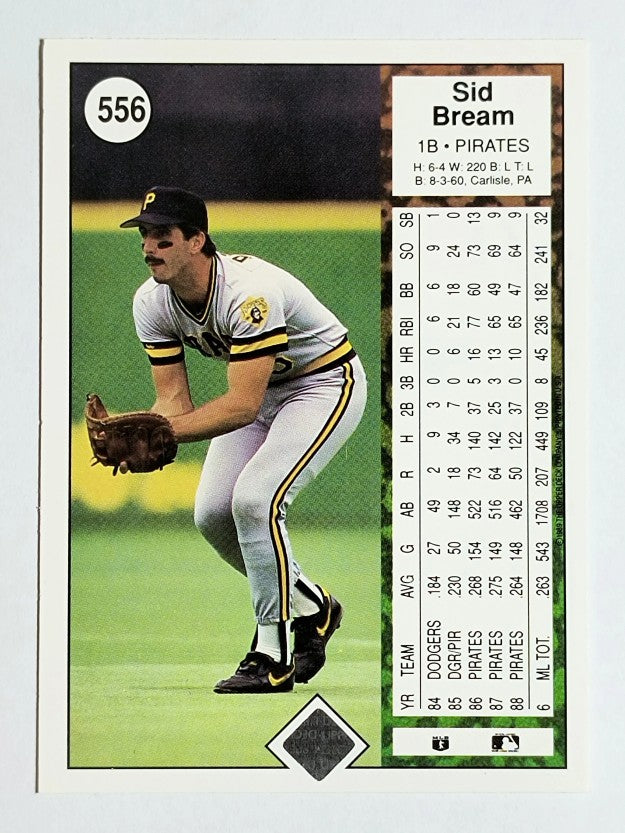 1989 Upper Deck #556 Sid Bream