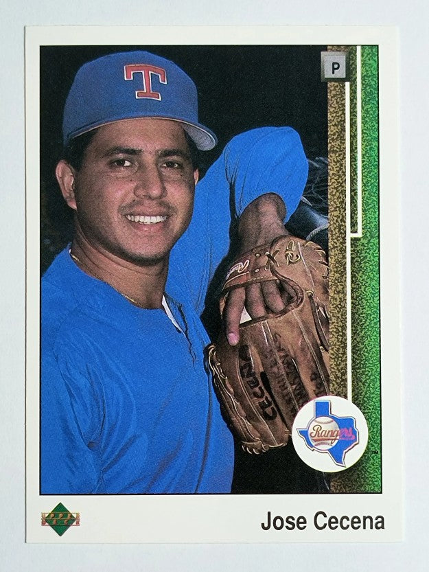1989 Upper Deck #560 Jose Cecena