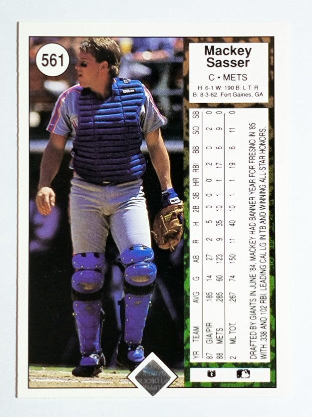 1989 Upper Deck #561 Mackey Sasser