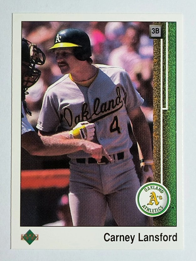 1989 Upper Deck #562 Carney Lansford