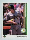 1989 Upper Deck #562 Carney Lansford