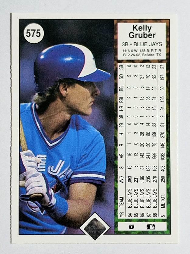 1989 Upper Deck #575 Kelly Gruber