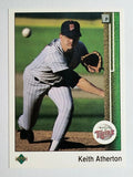 1989 Upper Deck #599 Keith Atherton