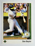 1989 Upper Deck #601 Don Baylor