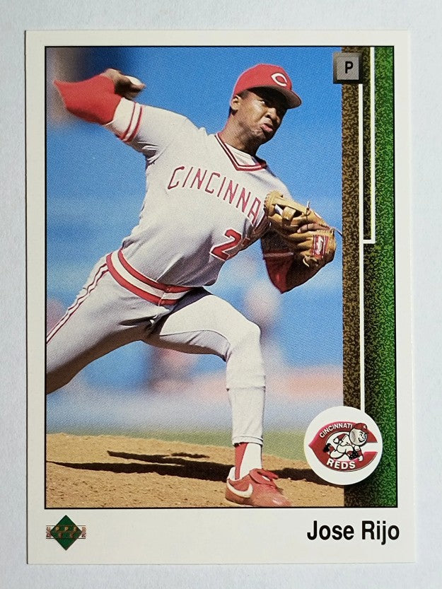 1989 Upper Deck #619 Jose Rijo
