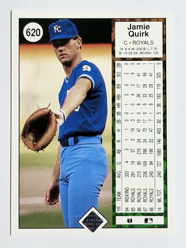 1989 Upper Deck #620 Jamie Quirk