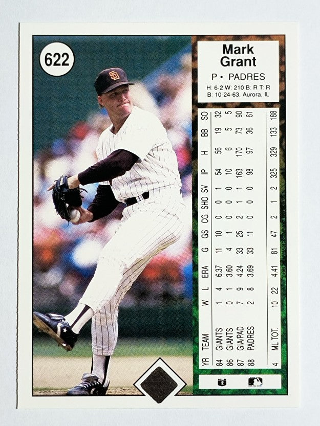 1989 Upper Deck #622 Mark Grant