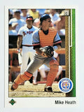 1989 Upper Deck #654 Mike Heath