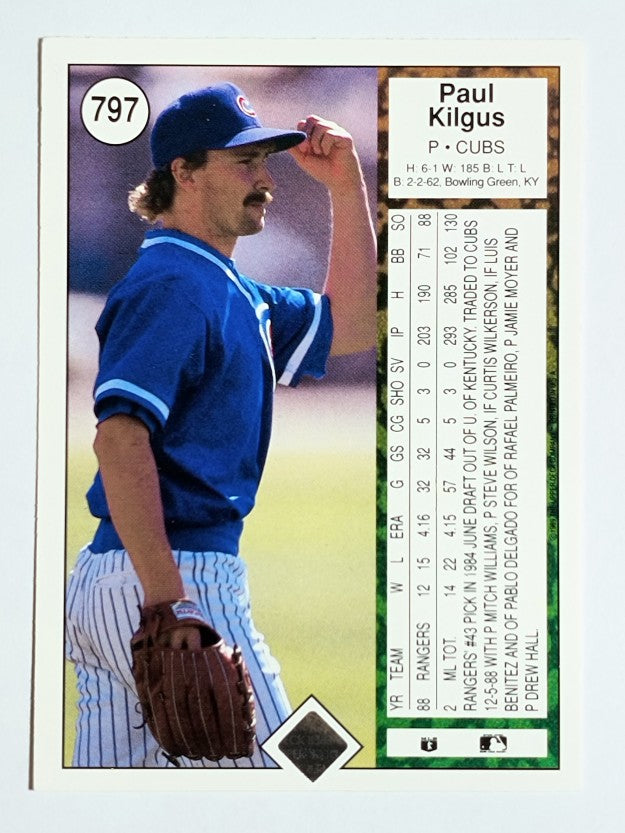 1989 Upper Deck #797 Paul Kilgus