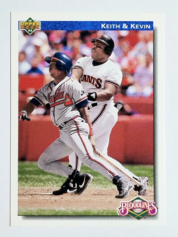 1992 Upper Deck #80 Kevin Mitchell/Keith Mitchell
