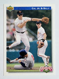 1992 Upper Deck #82 Cal Ripken Jr/Bill Ripken