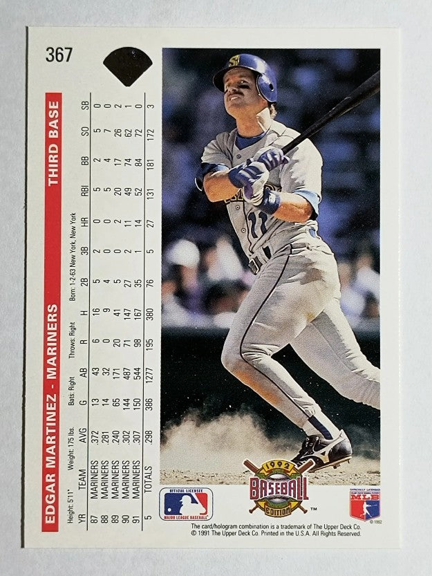 1992 Upper Deck #367 Edgar Martinez