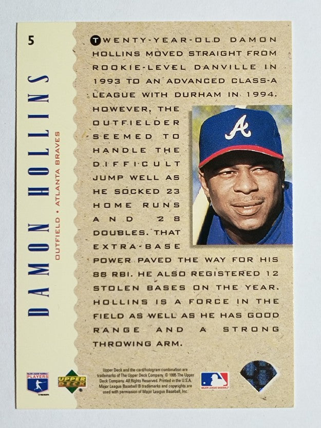 1995 Upper Deck #5 Damon Hollins