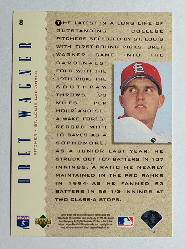1995 Upper Deck #8 Bret Wagner