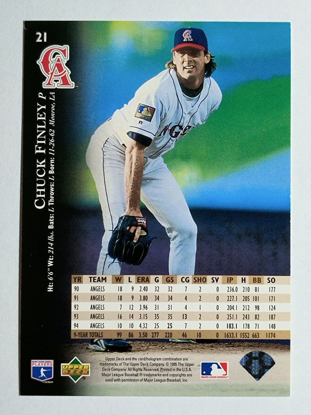 1995 Upper Deck #21 Chuck Finley