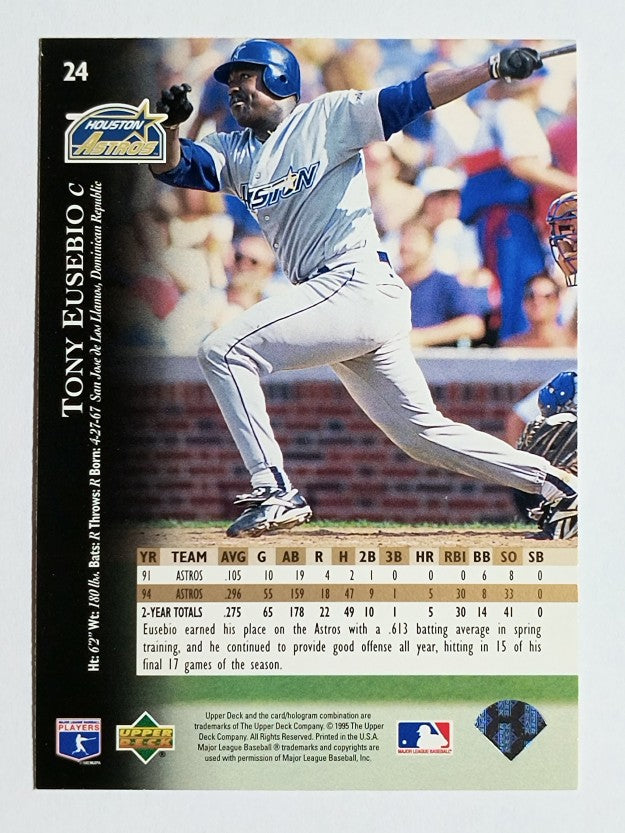 1995 Upper Deck #24 Tony Eusebio