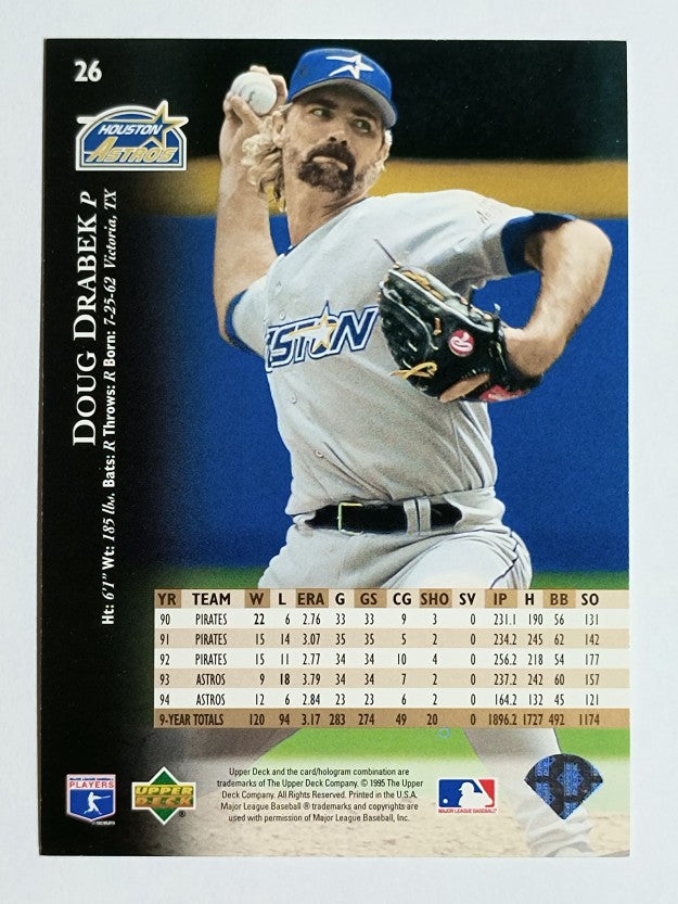 1995 Upper Deck #26 Doug Drabek