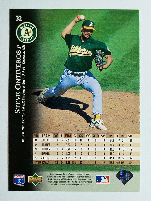 1995 Upper Deck #32 Steve Ontiveros