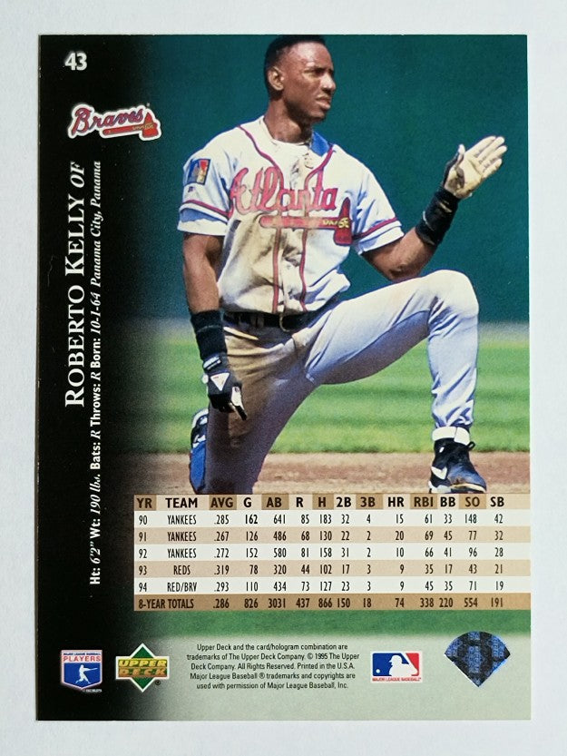 1995 Upper Deck #43 Roberto Kelly