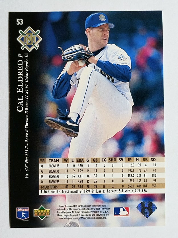 1995 Upper Deck #53 Cal Eldred