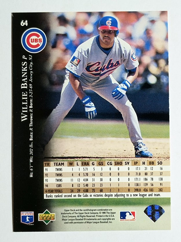 1995 Upper Deck #64 Willie Banks