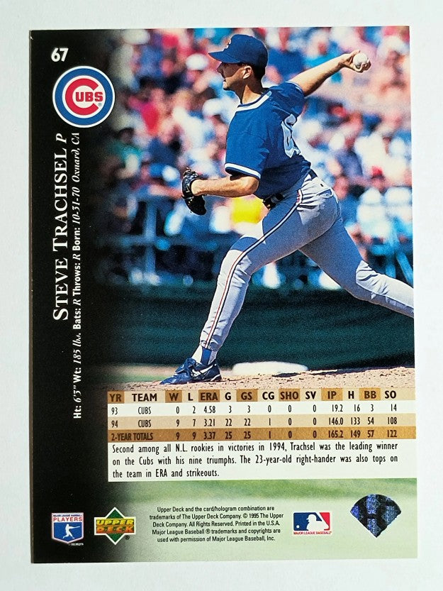 1995 Upper Deck #67 Steve Trachsel