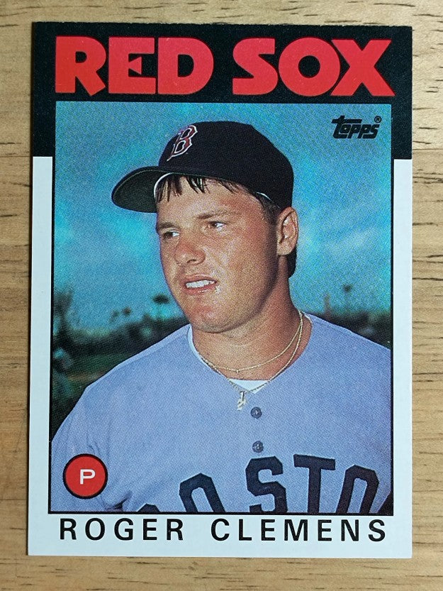 1986 Topps #661 Roger Clemens