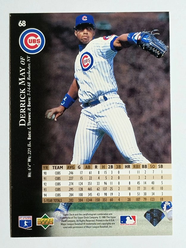 1995 Upper Deck #68 Derrick May