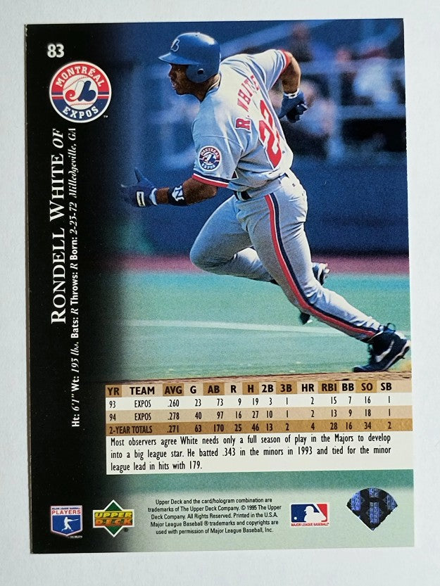 1995 Upper Deck #83 Rondell White