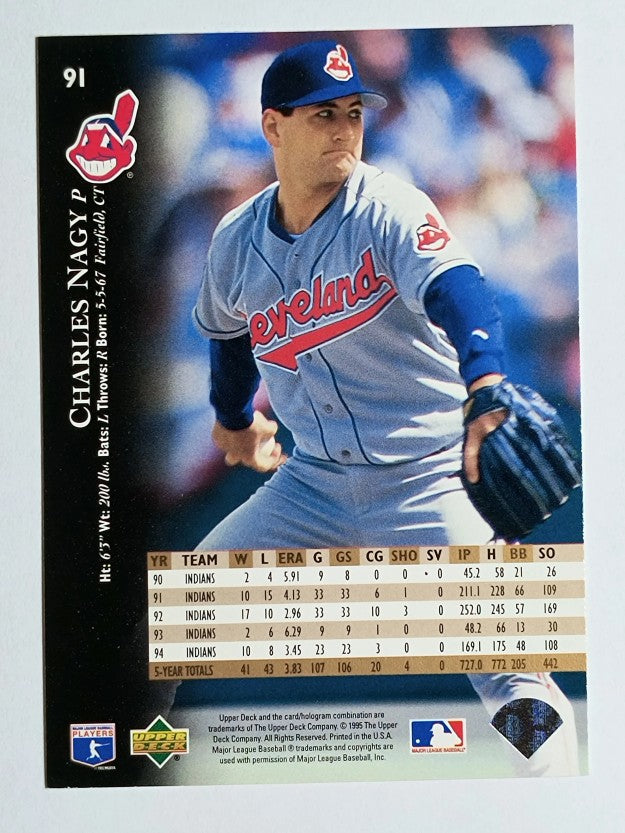 1995 Upper Deck #91 Charles Nagy