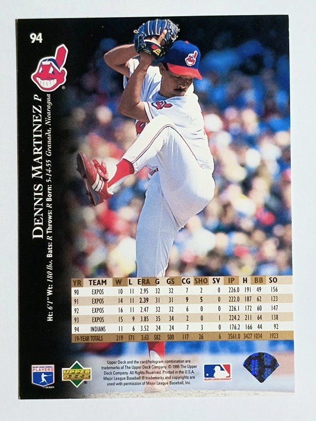 1995 Upper Deck #94 Dennis Martinez