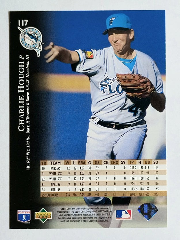 1995 Upper Deck #117 Charlie Hough