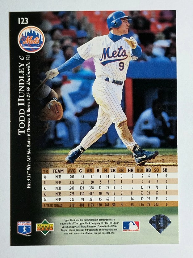 1995 Upper Deck #123 Todd Hundley