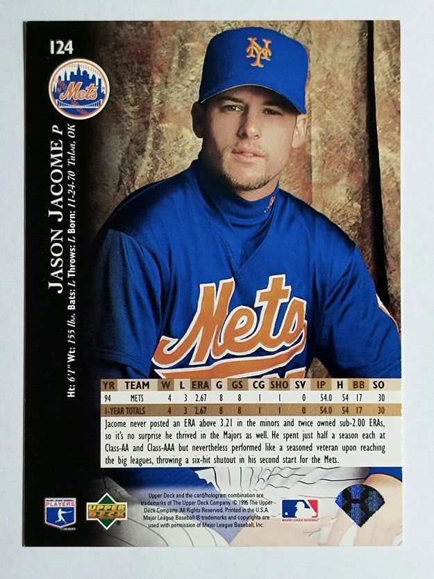 1995 Upper Deck #124 Jason Jacome