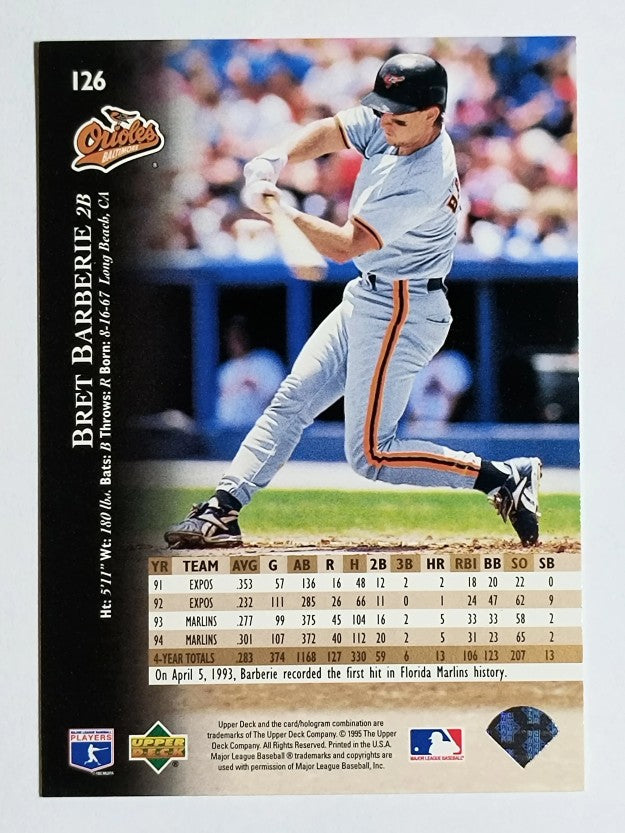 1995 Upper Deck #126 Bret Barberie