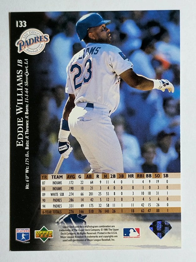 1995 Upper Deck #133 Eddie Williams