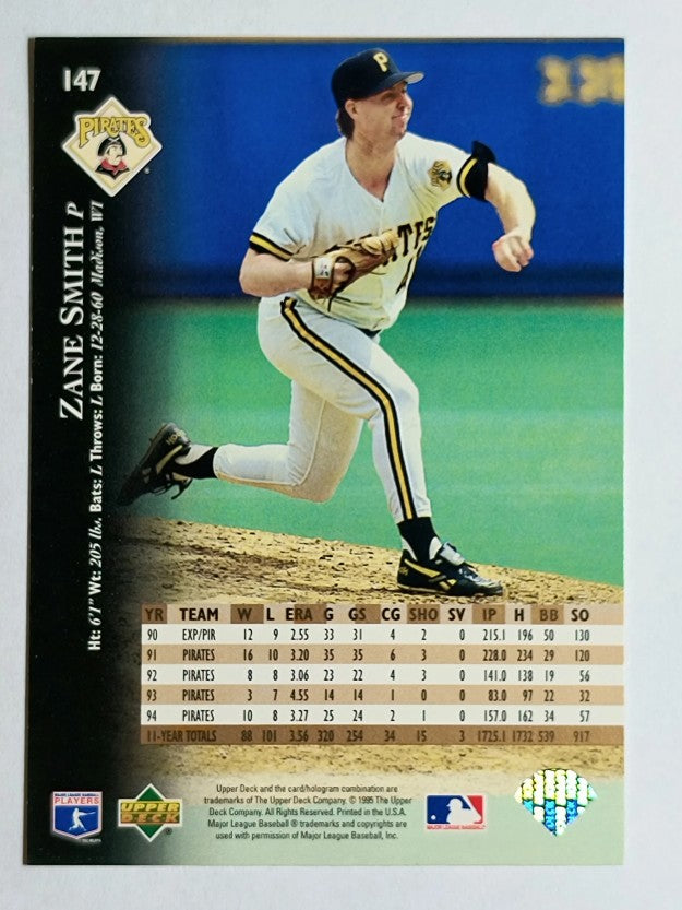 1995 Upper Deck #147 Zane Smith