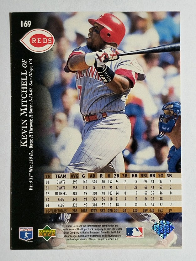 1995 Upper Deck #169 Kevin Mitchell