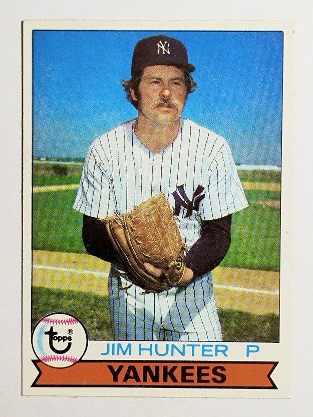1979 Yankees Burger King #6 Jim Hunter (MINT)