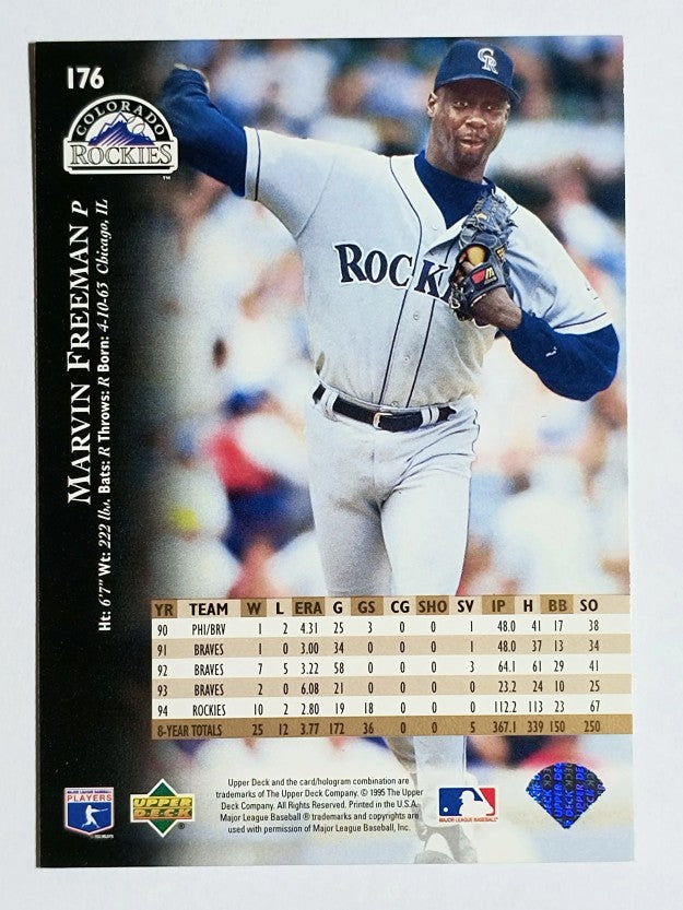 1995 Upper Deck #176 Marvin Freeman