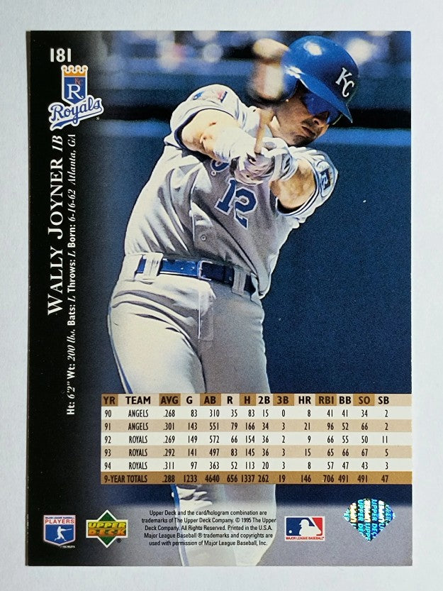 1995 Upper Deck #181 Wally Joyner