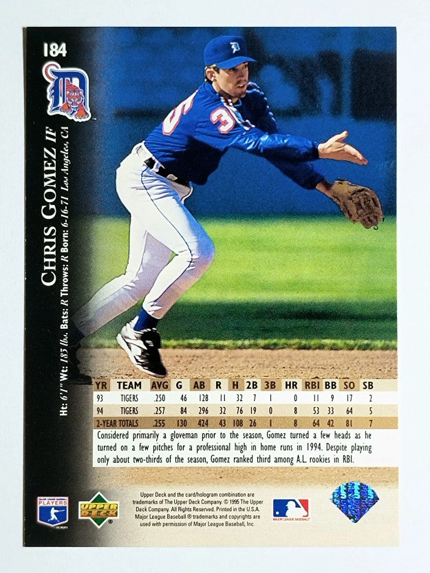 1995 Upper Deck #184 Chris Gomez