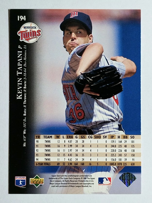 1995 Upper Deck #194 Kevin Tapani