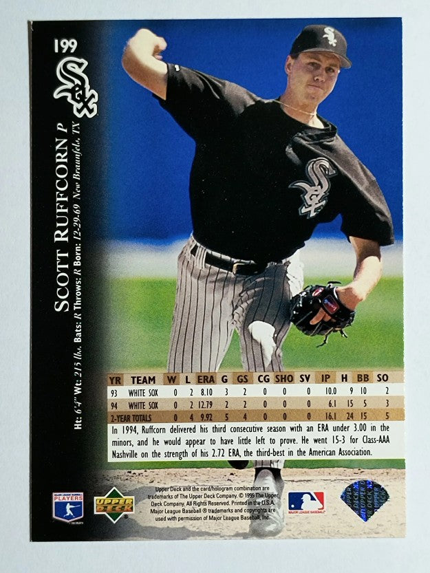 1995 Upper Deck #199 Scott Ruffcorn