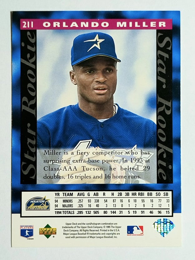 1995 Upper Deck #211 Orlando Miller