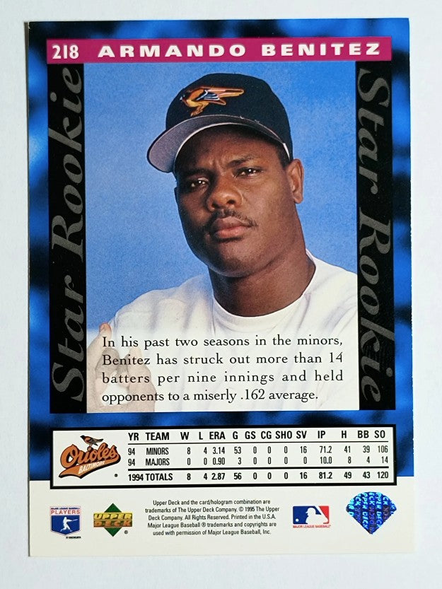 1995 Upper Deck #218 Armando Benitez