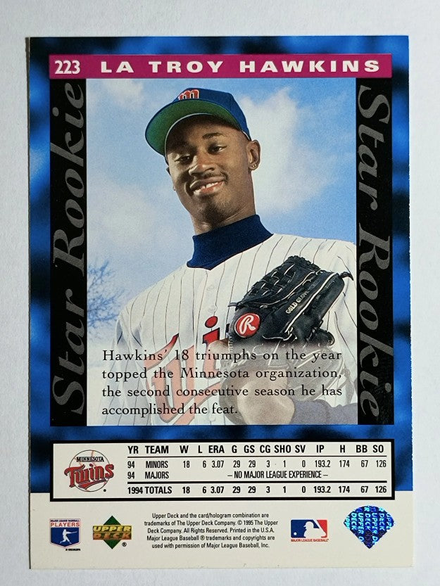1995 Upper Deck #223 LaTroy Hawkins