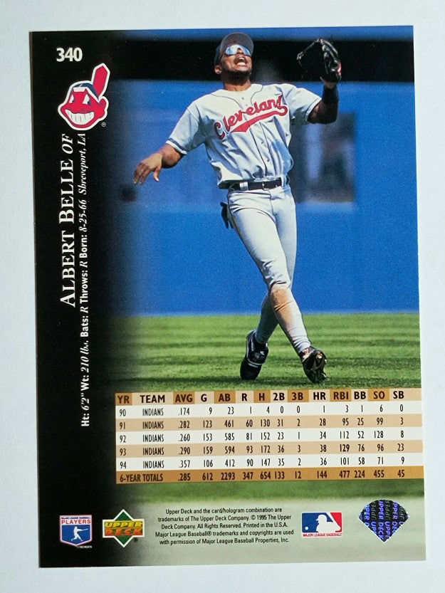 1995 Upper Deck #340 Albert Belle